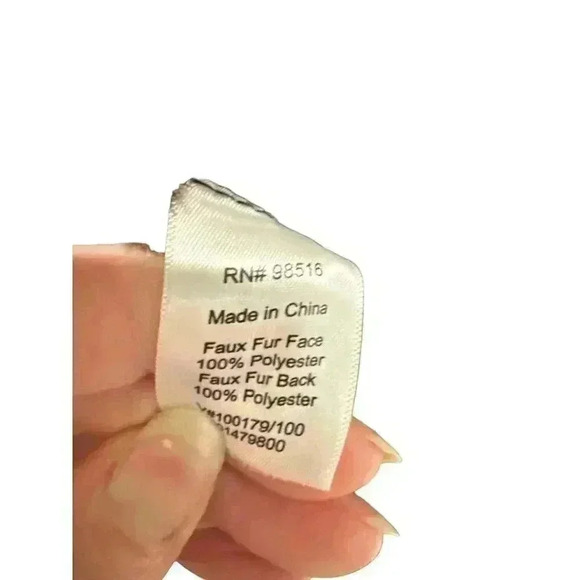 - Coldwater Creek Ultra Plush Hooded Coat in Brown, Size L,  NWT - Picture 5 of 9